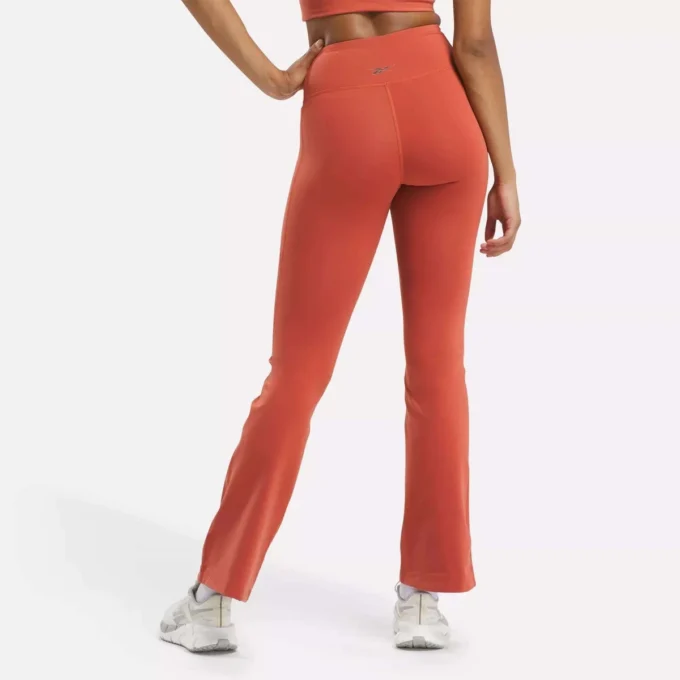 Lux High-Rise Mini-Flare-Hose für Damen