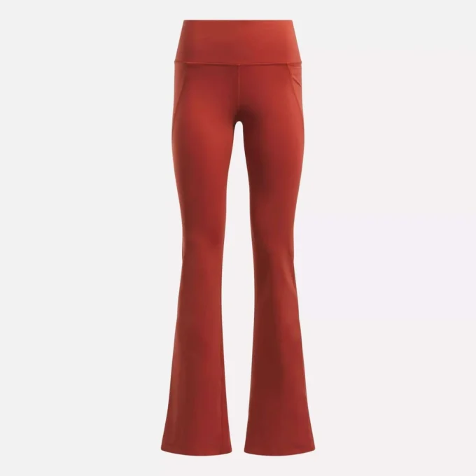 Lux High-Rise Mini-Flare-Hose für Damen