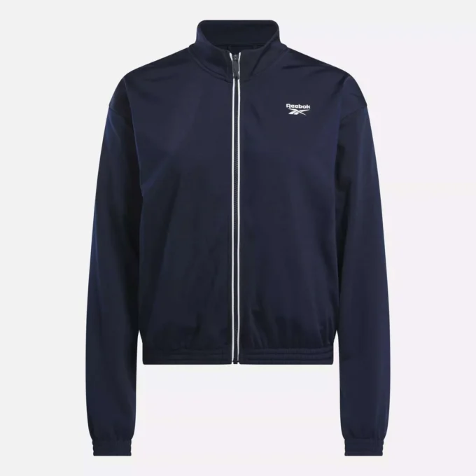 Reebok Identity Back Vector Tricot Trainingsjacke für Damen