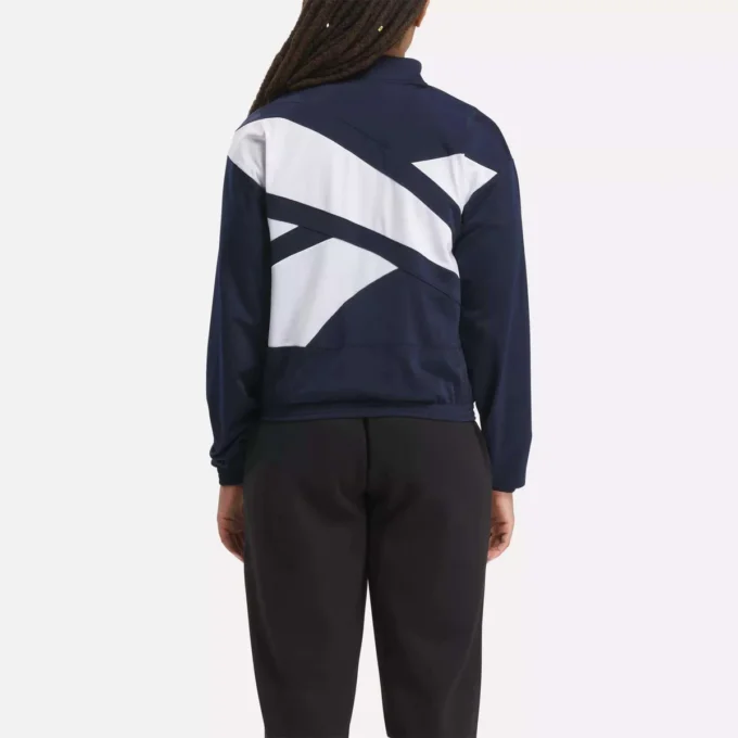 Reebok Identity Back Vector Tricot Trainingsjacke für Damen