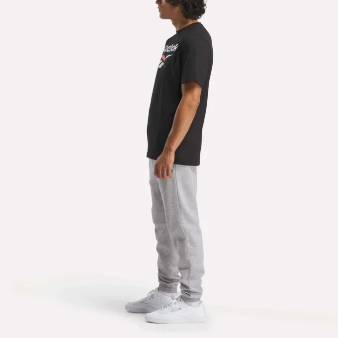 Reebok Identity Big Stacked Logo T-Shirt für Herren