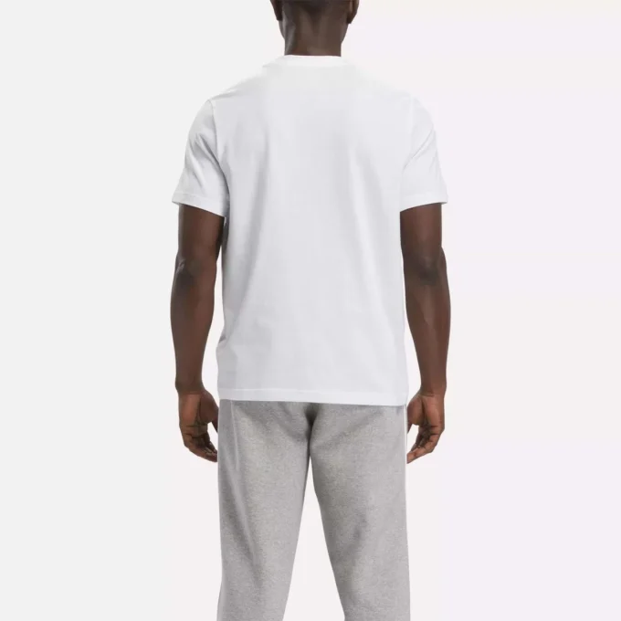 Reebok Identity Big Stacked Logo T-Shirt für Herren