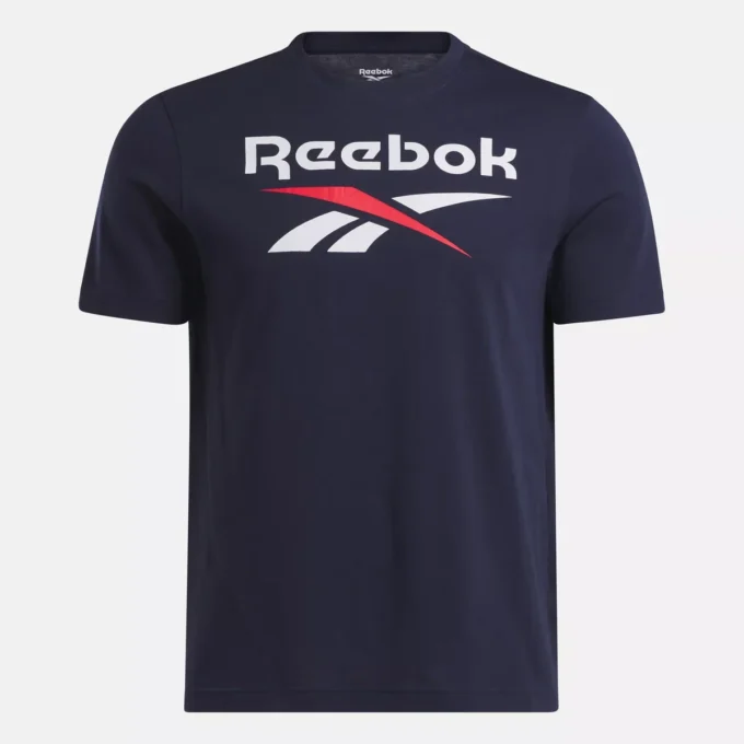 Reebok Identity Big Stacked Logo T-Shirt für Herren