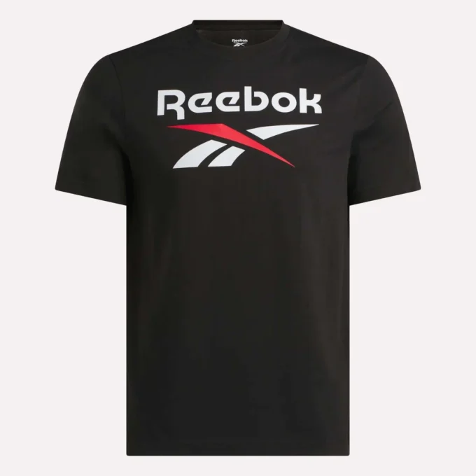 Reebok Identity Big Stacked Logo T-Shirt für Herren