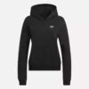 Reebok Identity Small Logo Fleece-Hoodie mit durchgehendem Reißverschluss für Damen