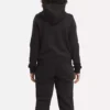 Reebok Identity Small Logo Fleece-Hoodie mit durchgehendem Reißverschluss für Damen