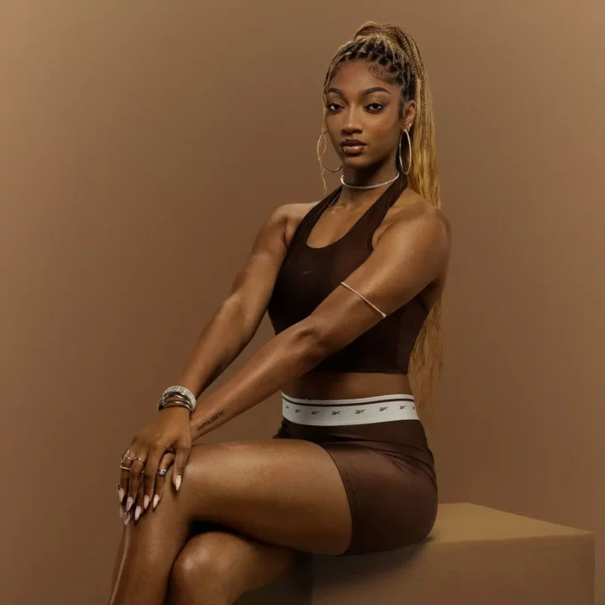 Reebok x Angel Reese Damen-Bikeshorts