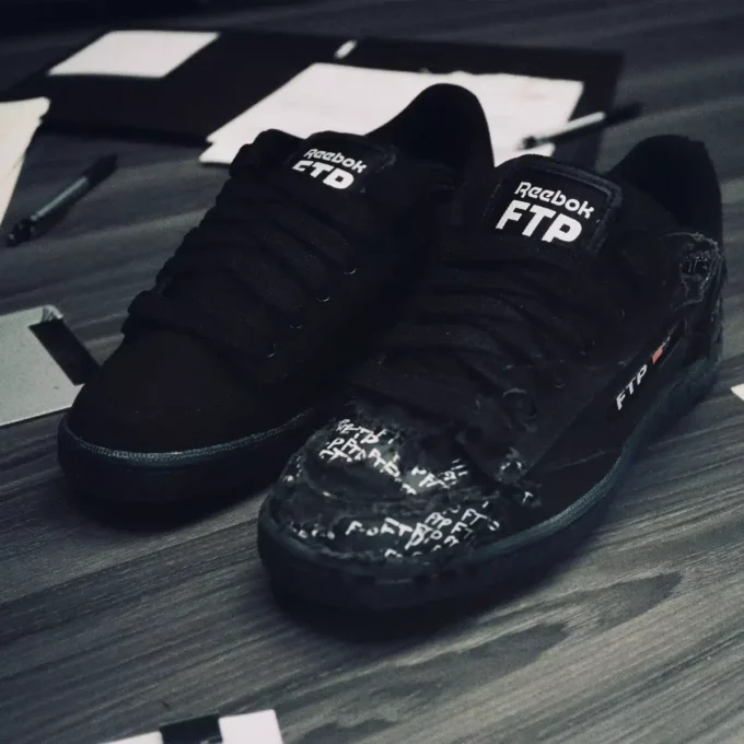 Reebok x FTP Club C Bulc CLN Schuhe