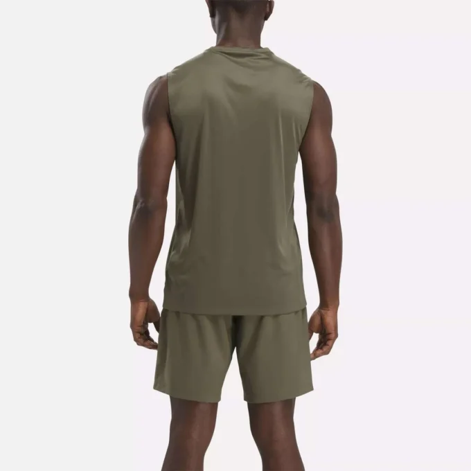 Ärmelloses Tech-T-Shirt für Herren