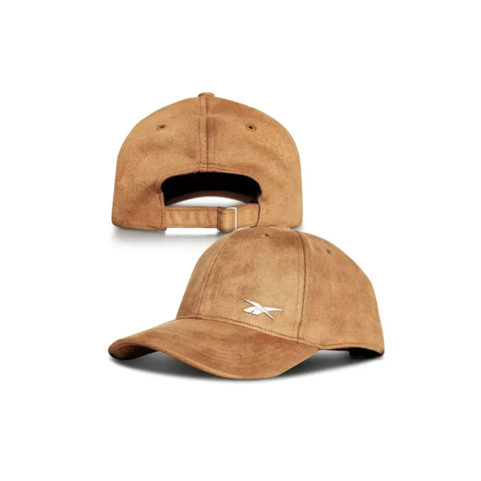 Wildleder-Badge-Kappe