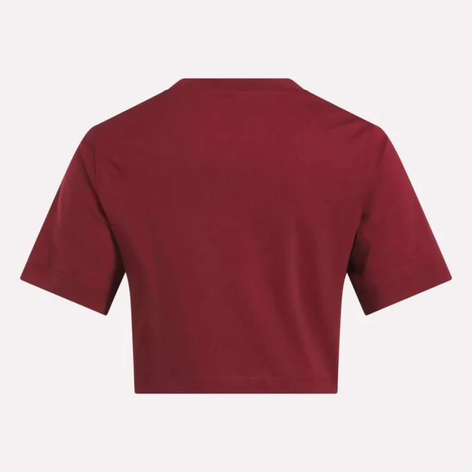 Zweifarbiges Logo-Crew-Shirt mit kurzen Ärmeln für Damen