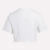 Zweifarbiges Logo-Crew-Shirt mit kurzen Ärmeln für Damen
