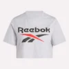 Zweifarbiges Logo-Crew-Shirt mit kurzen Ärmeln für Damen