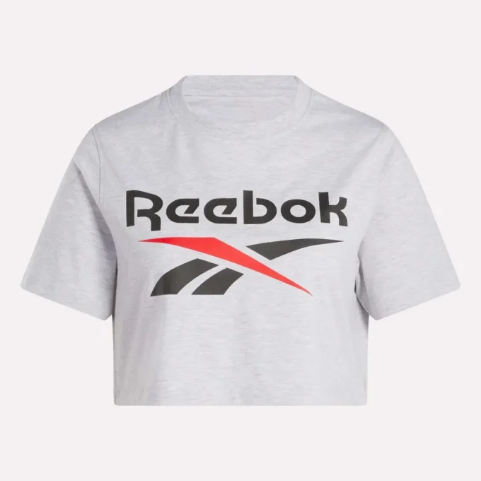 Zweifarbiges Logo-Crew-Shirt mit kurzen Ärmeln für Damen